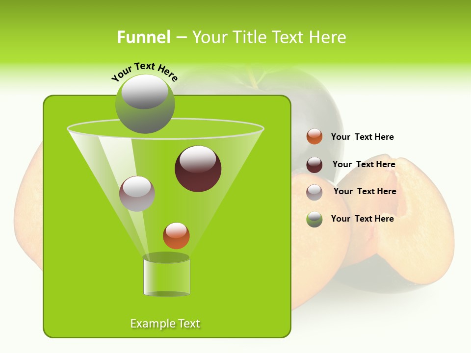 Fruit Half Ripe PowerPoint Template