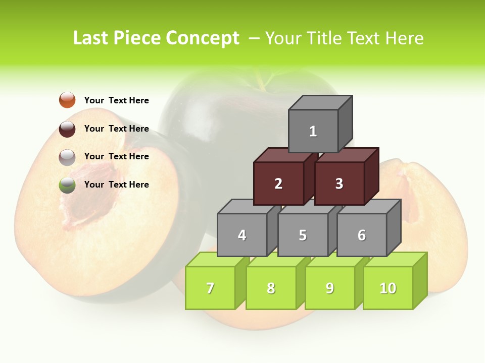 Fruit Half Ripe PowerPoint Template