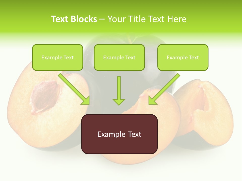 Fruit Half Ripe PowerPoint Template