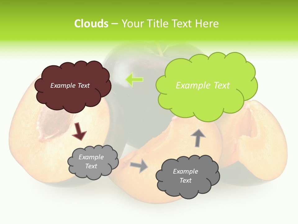 Fruit Half Ripe PowerPoint Template