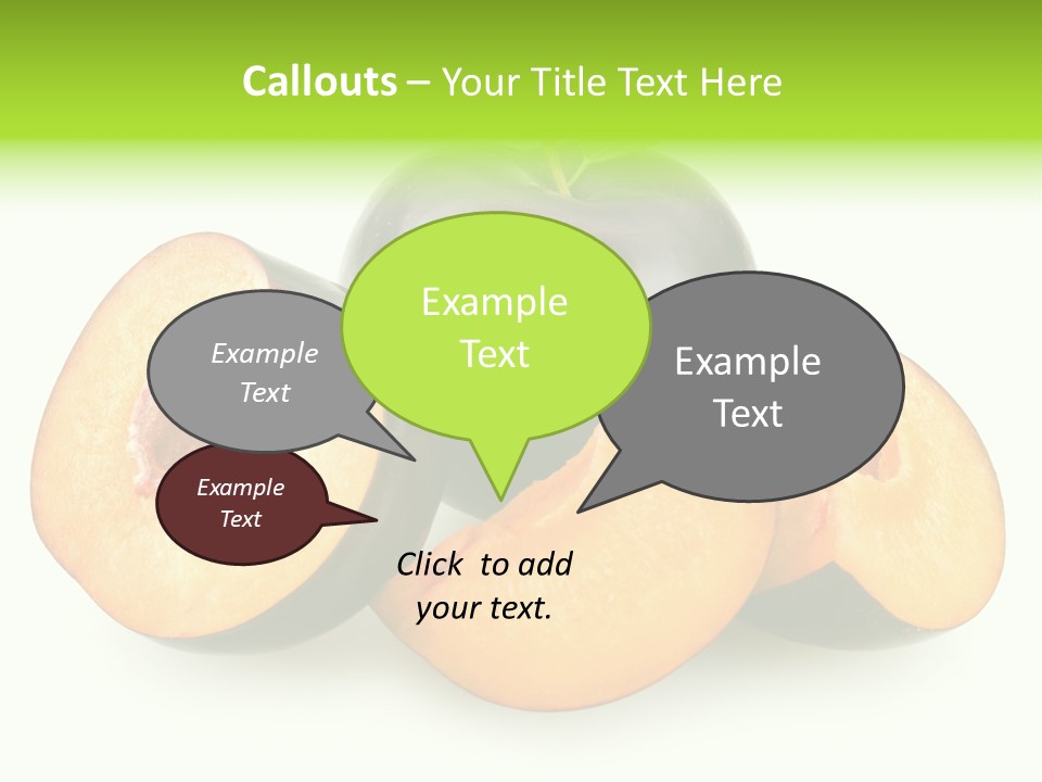 Fruit Half Ripe PowerPoint Template