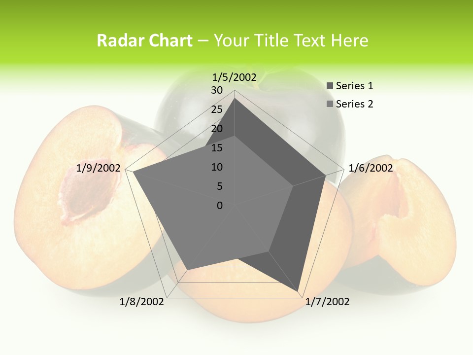 Fruit Half Ripe PowerPoint Template