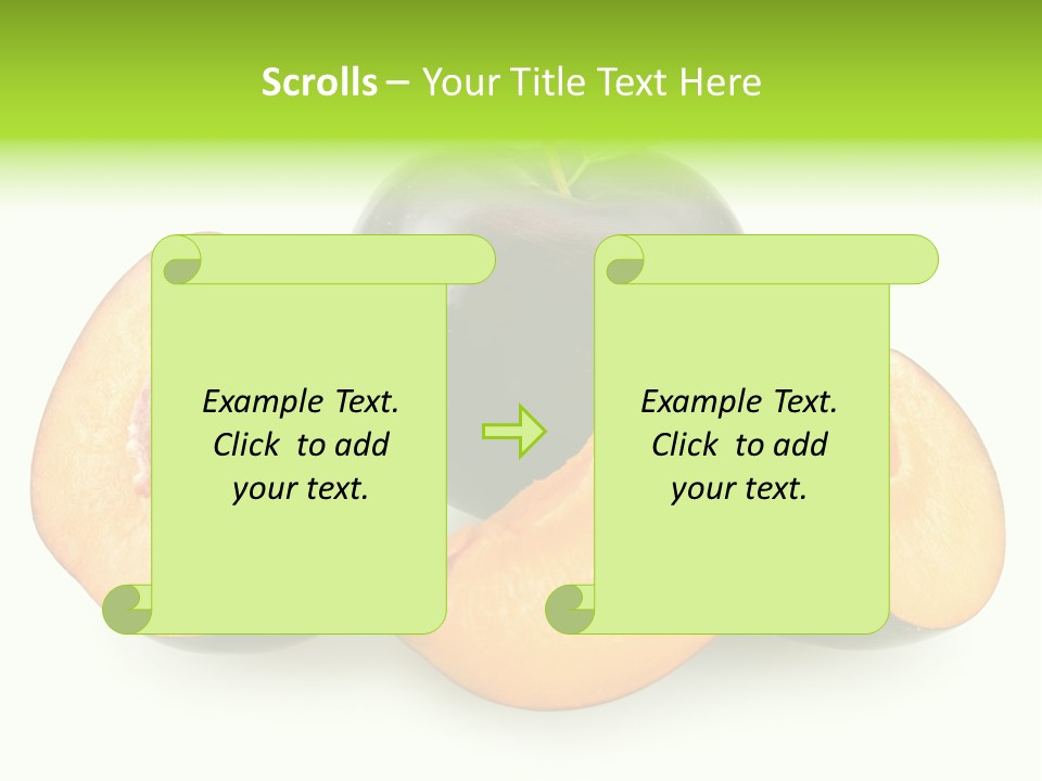 Fruit Half Ripe PowerPoint Template