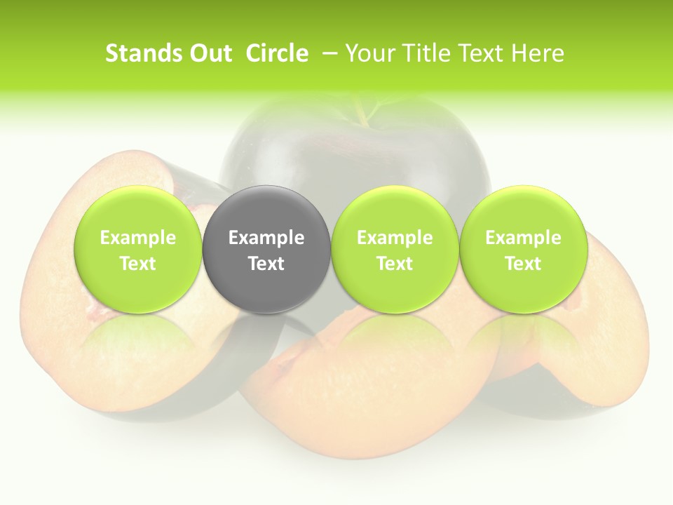 Fruit Half Ripe PowerPoint Template