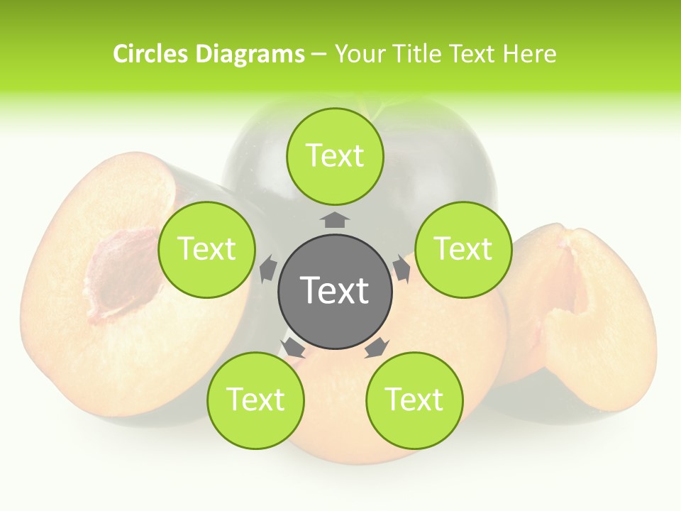 Fruit Half Ripe PowerPoint Template