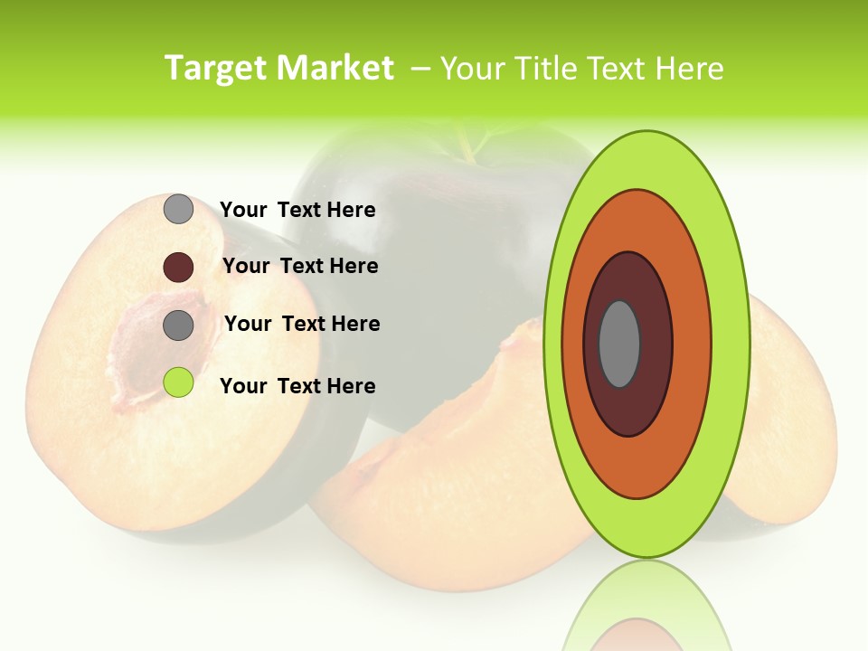 Fruit Half Ripe PowerPoint Template