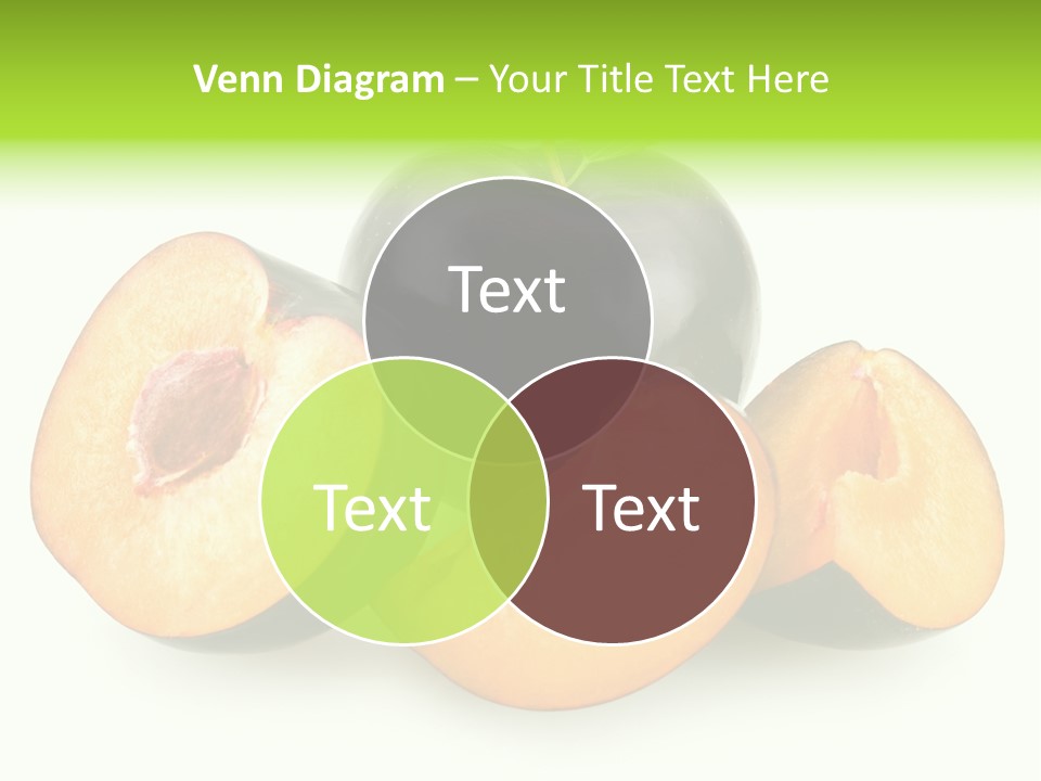 Fruit Half Ripe PowerPoint Template