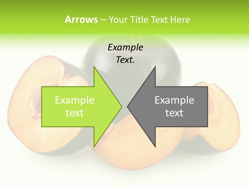 Fruit Half Ripe PowerPoint Template