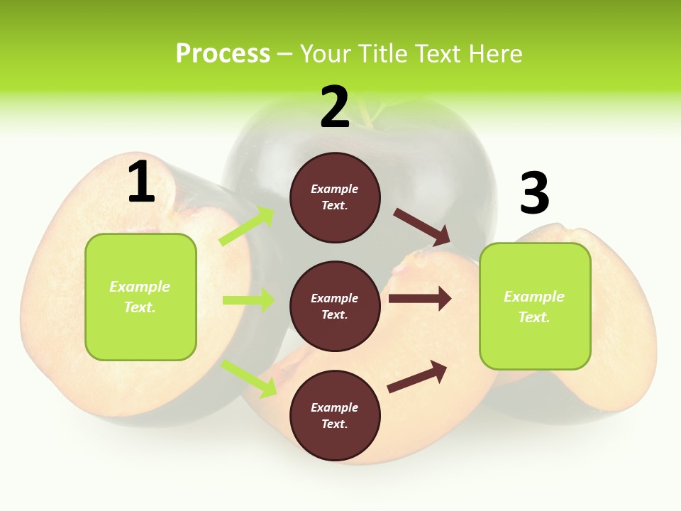 Fruit Half Ripe PowerPoint Template