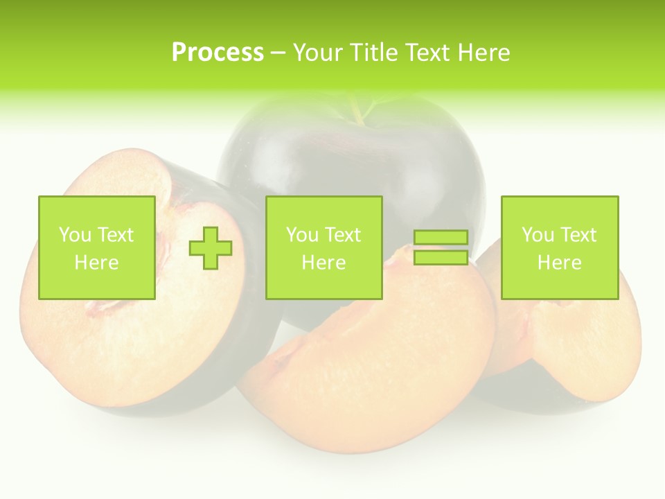 Fruit Half Ripe PowerPoint Template