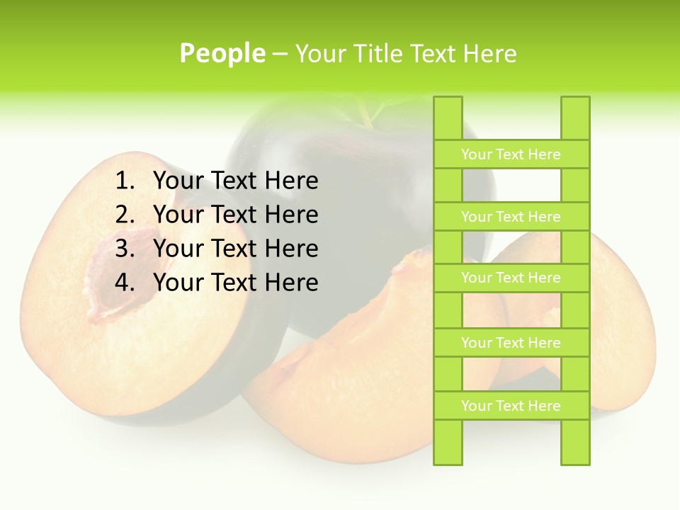 Fruit Half Ripe PowerPoint Template