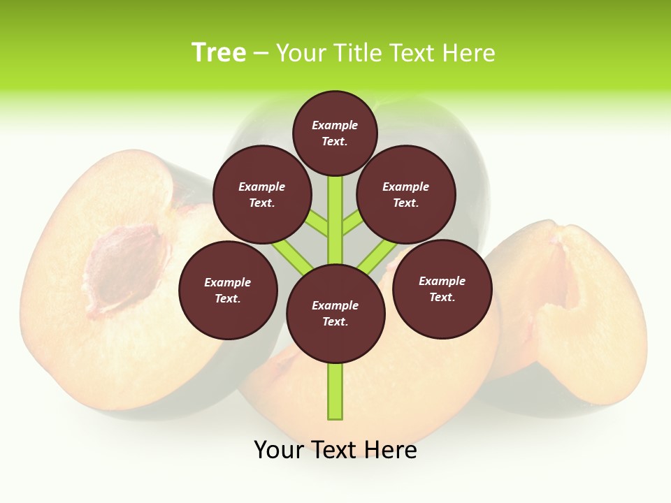 Fruit Half Ripe PowerPoint Template