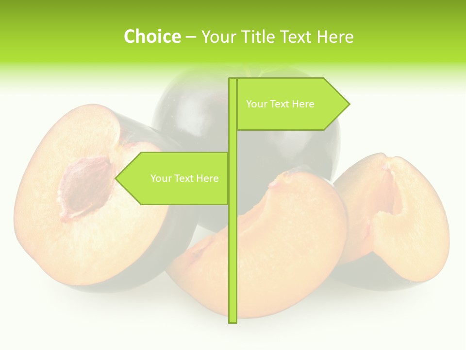 Fruit Half Ripe PowerPoint Template