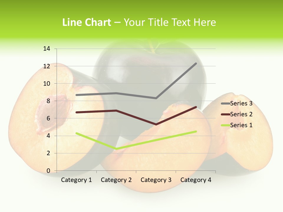 Fruit Half Ripe PowerPoint Template