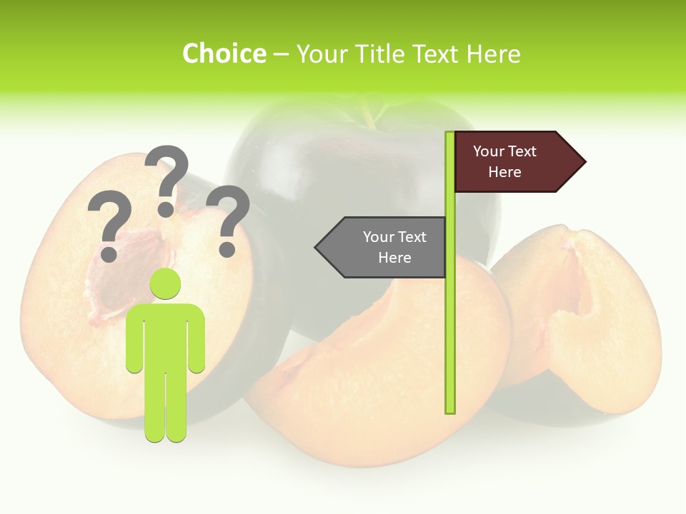 Fruit Half Ripe PowerPoint Template