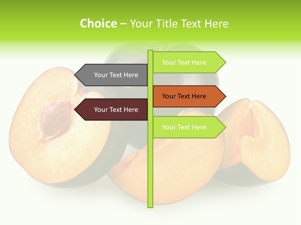 Fruit Half Ripe PowerPoint Template