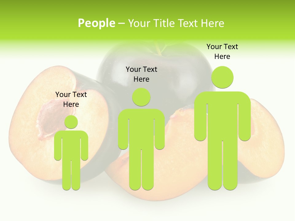 Fruit Half Ripe PowerPoint Template