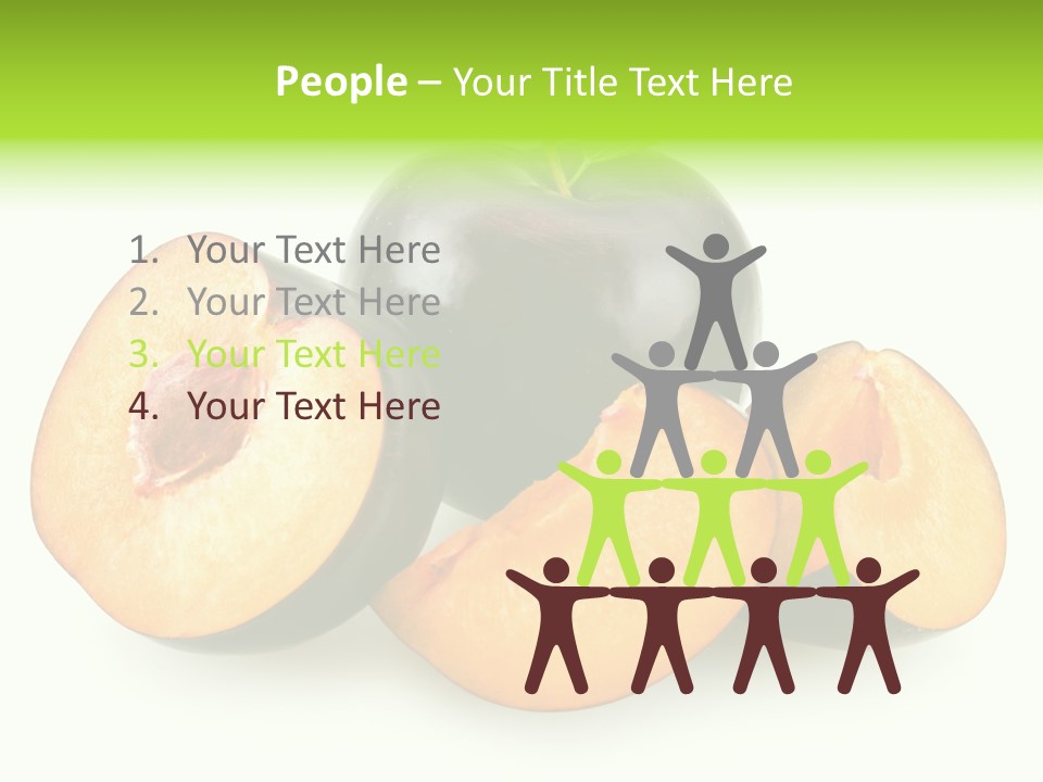 Fruit Half Ripe PowerPoint Template