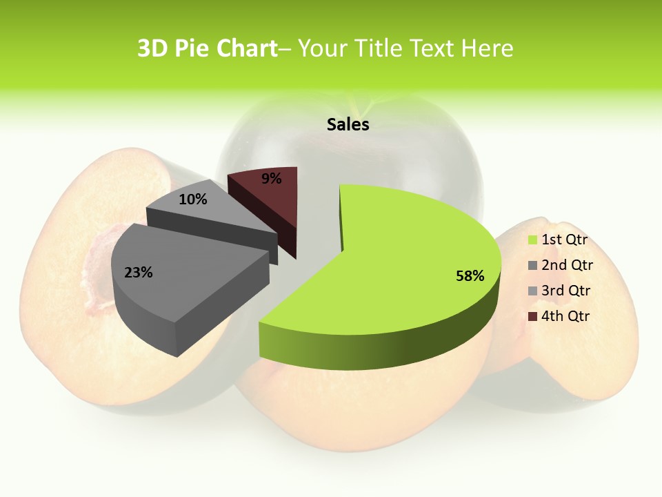 Fruit Half Ripe PowerPoint Template