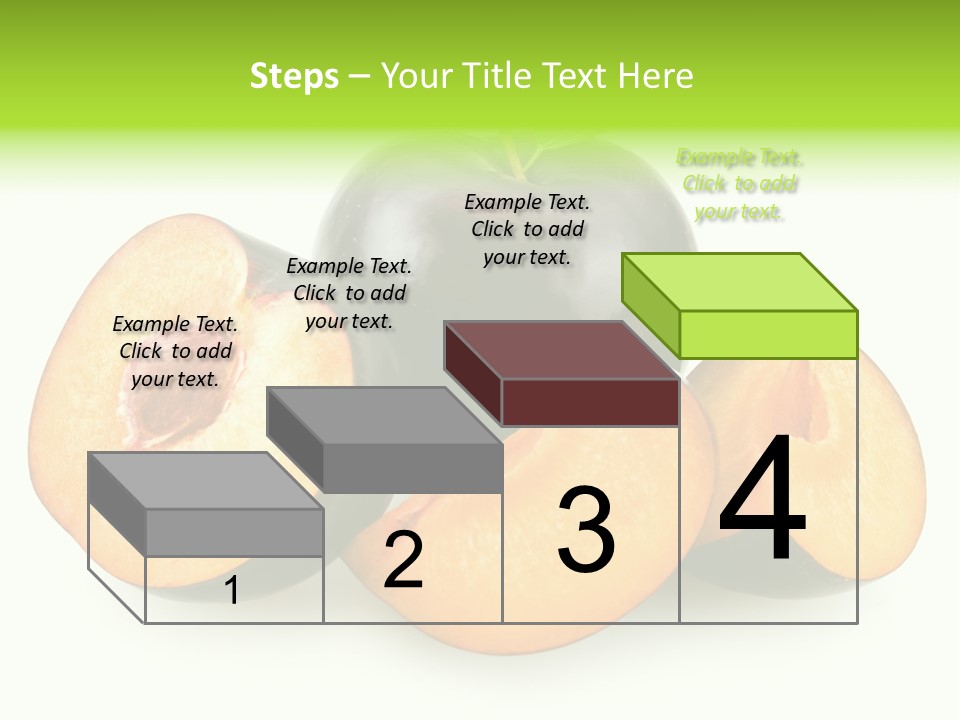 Fruit Half Ripe PowerPoint Template