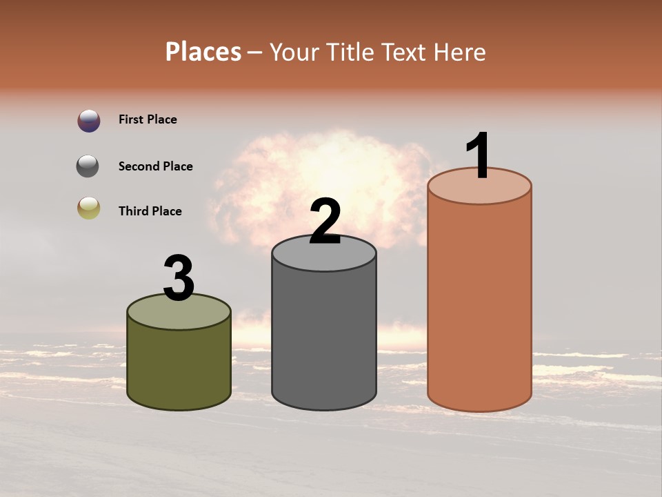 War Ocean Danger PowerPoint Template