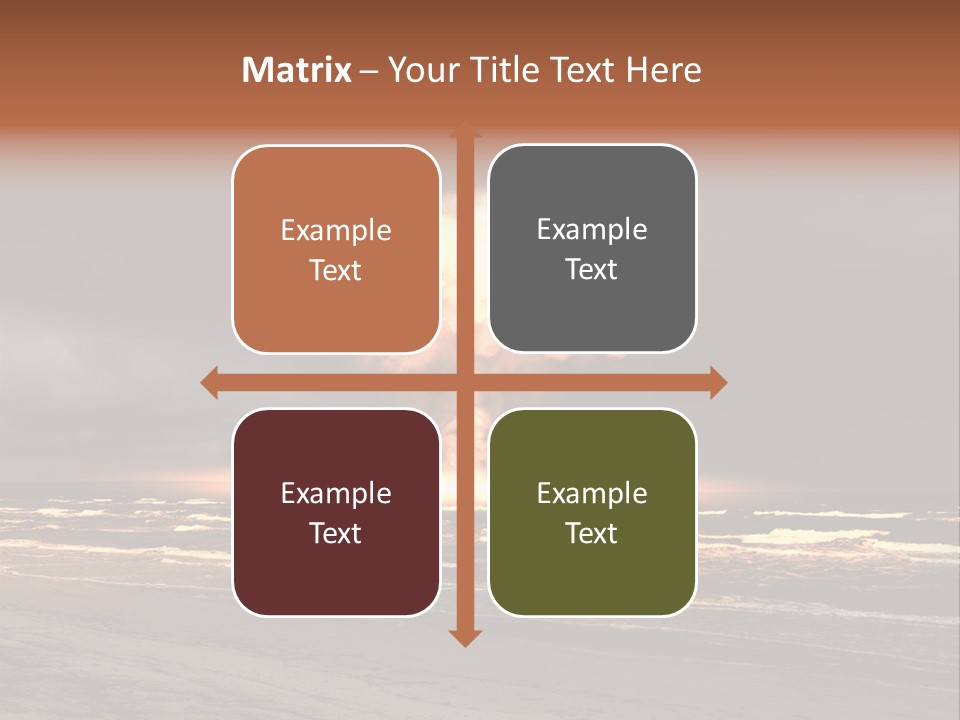 War Ocean Danger PowerPoint Template