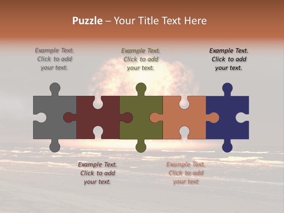 War Ocean Danger PowerPoint Template