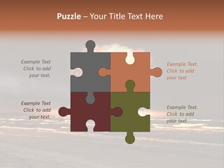 War Ocean Danger PowerPoint Template