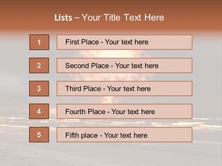 War Ocean Danger PowerPoint Template