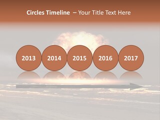 War Ocean Danger PowerPoint Template