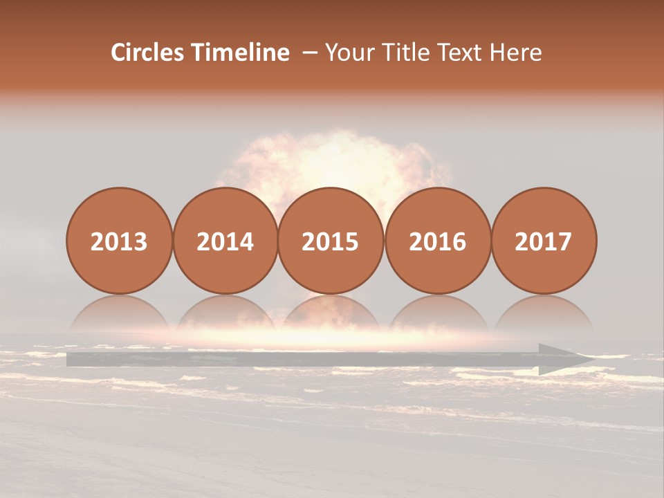 War Ocean Danger PowerPoint Template