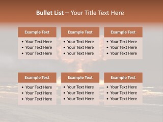 War Ocean Danger PowerPoint Template