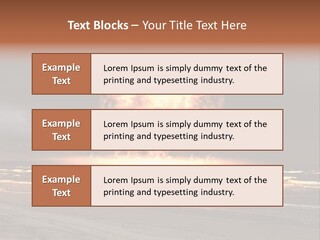 War Ocean Danger PowerPoint Template