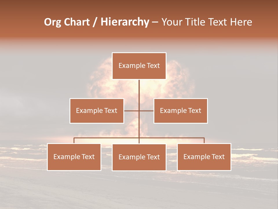 War Ocean Danger PowerPoint Template