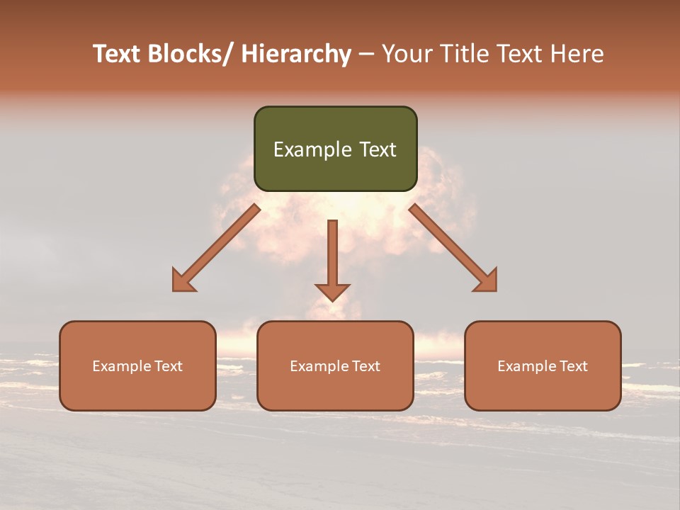War Ocean Danger PowerPoint Template