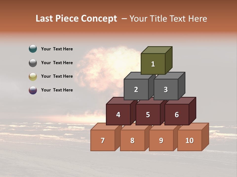 War Ocean Danger PowerPoint Template