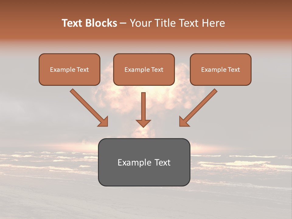 War Ocean Danger PowerPoint Template