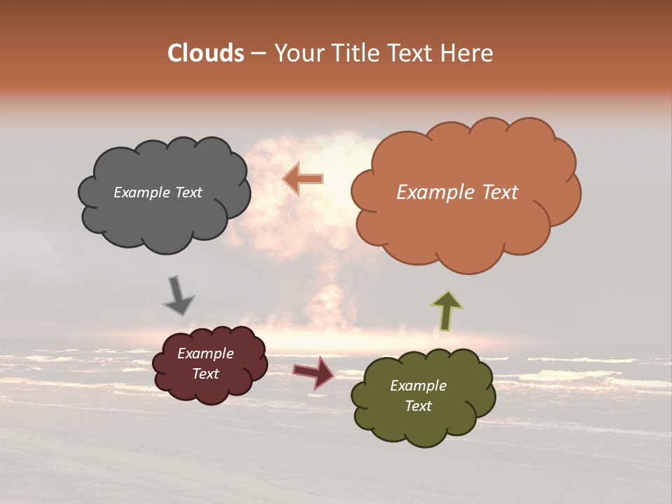 War Ocean Danger PowerPoint Template