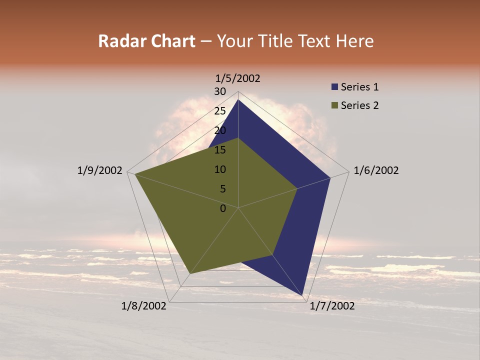 War Ocean Danger PowerPoint Template