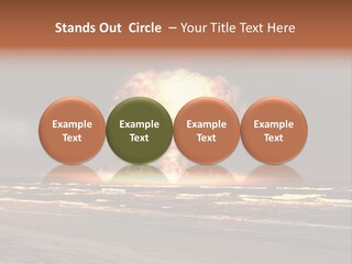 War Ocean Danger PowerPoint Template