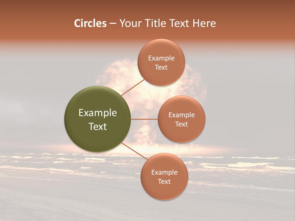 War Ocean Danger PowerPoint Template