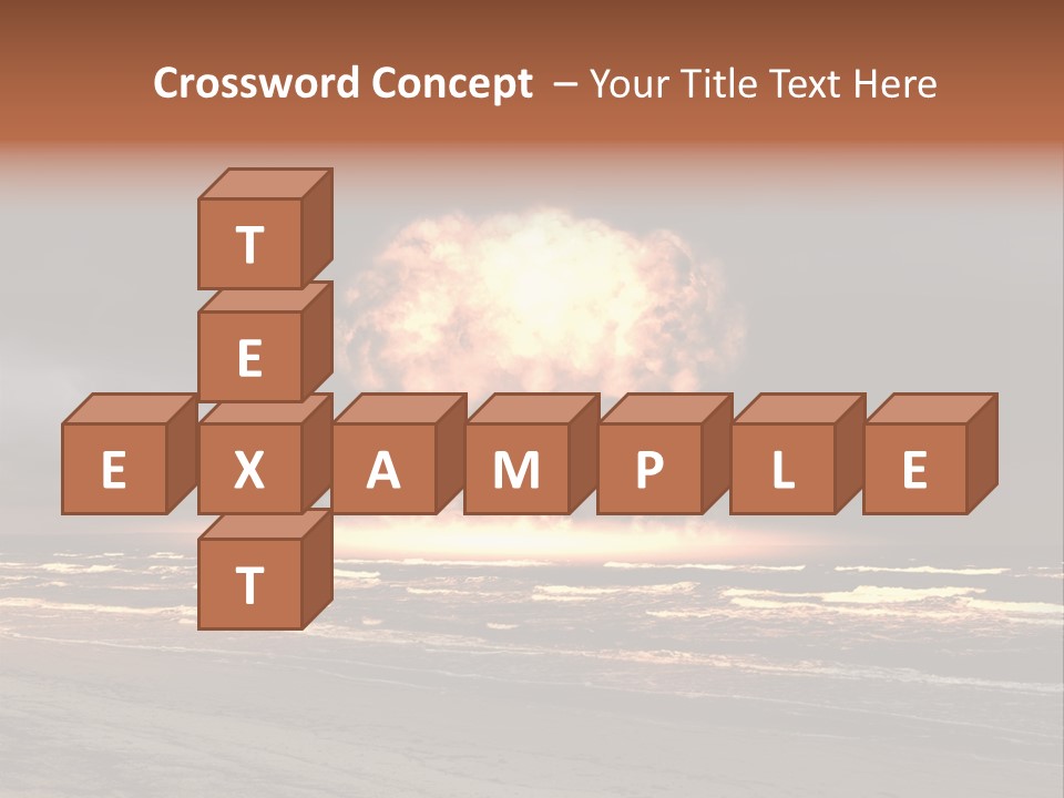 War Ocean Danger PowerPoint Template