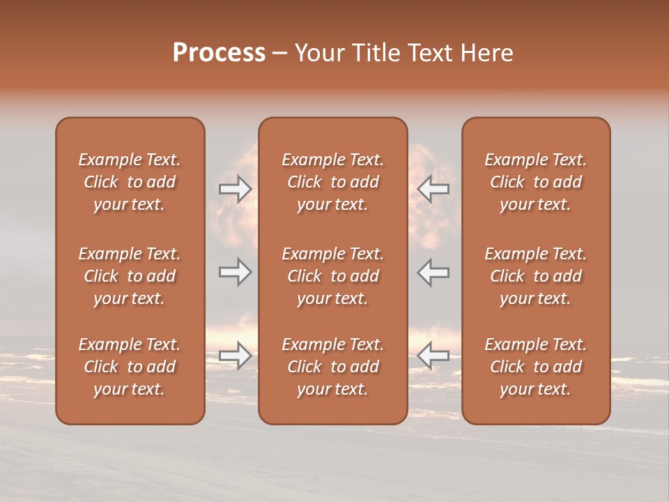 War Ocean Danger PowerPoint Template