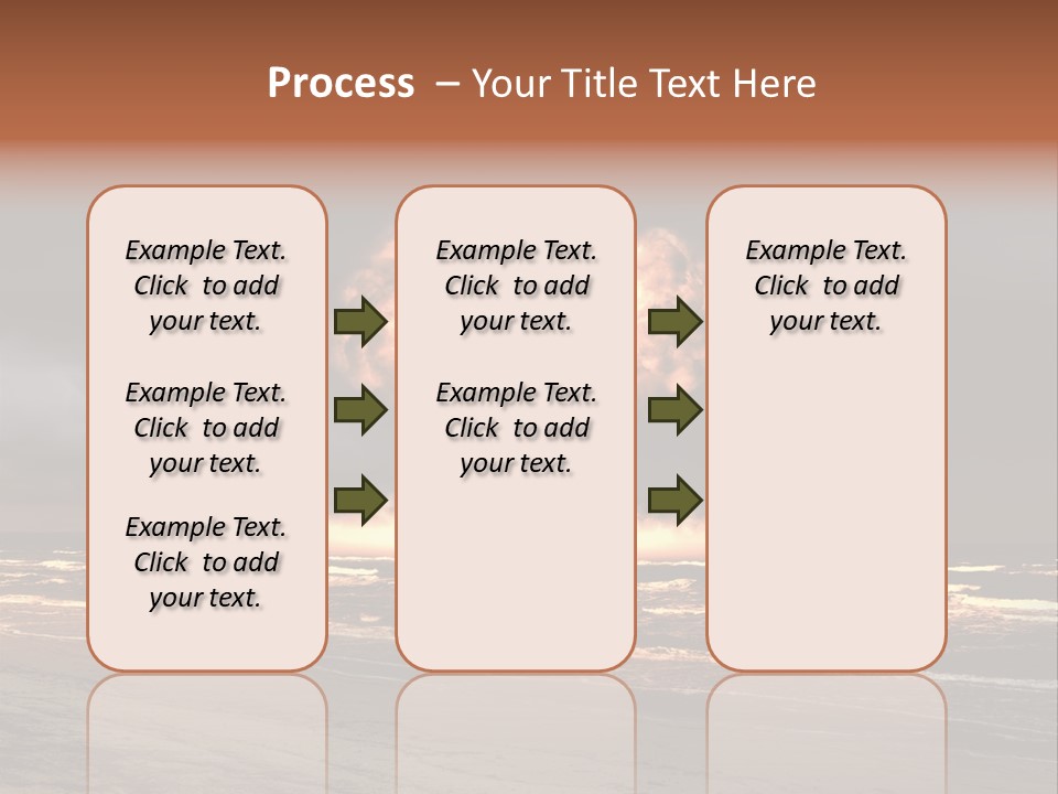 War Ocean Danger PowerPoint Template