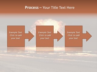 War Ocean Danger PowerPoint Template
