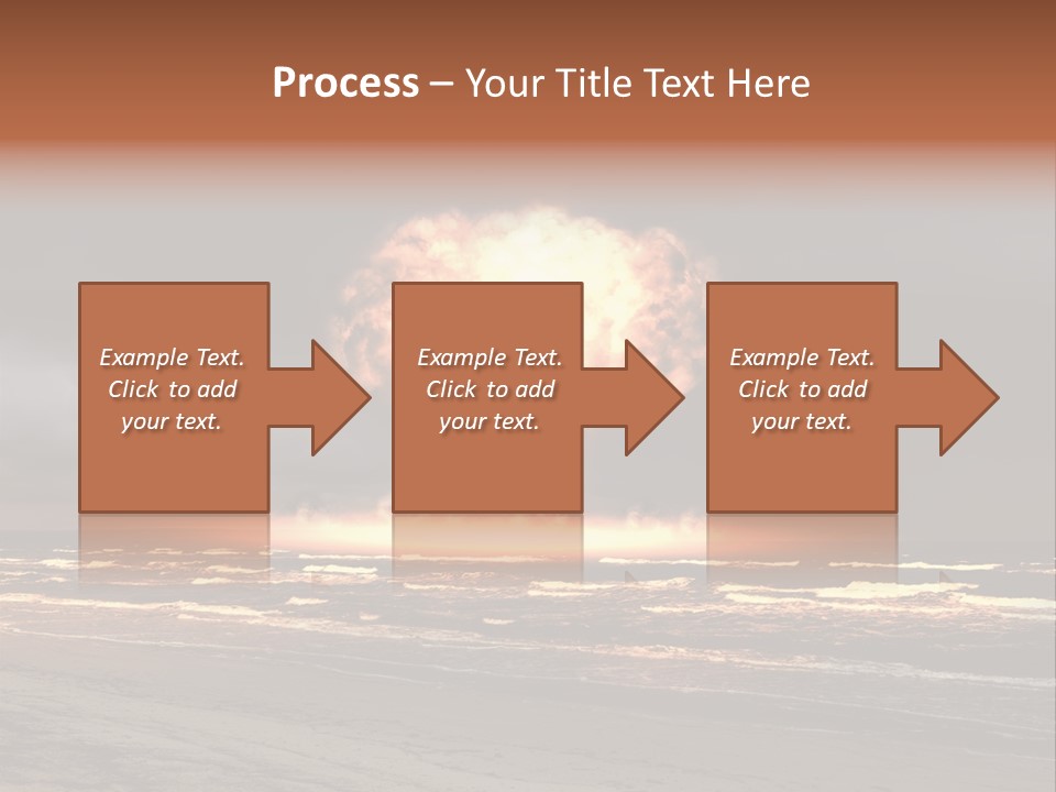 War Ocean Danger PowerPoint Template