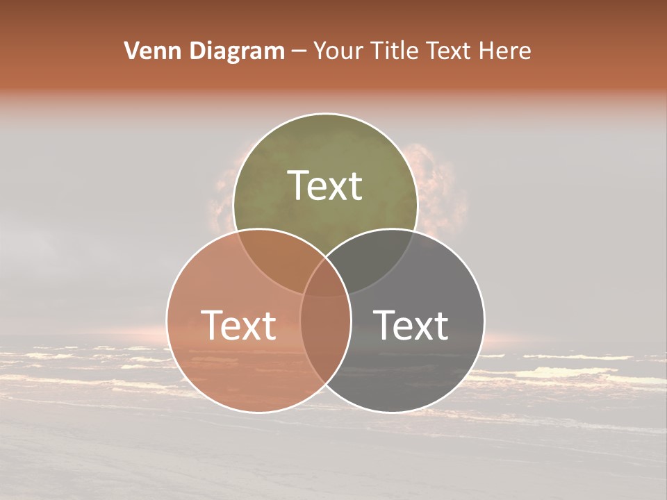 War Ocean Danger PowerPoint Template