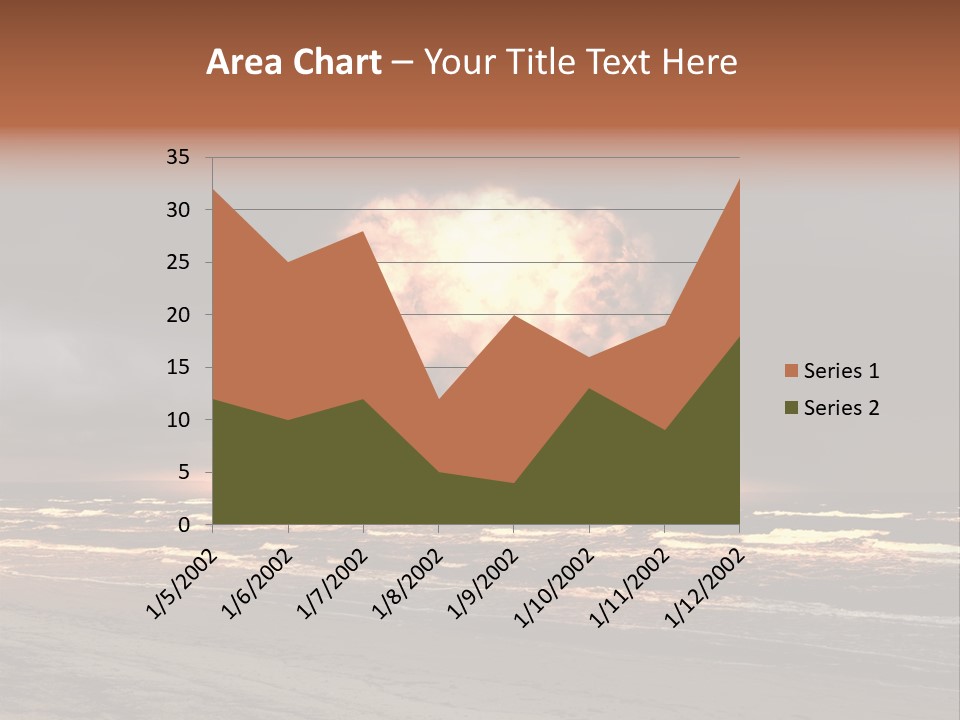 War Ocean Danger PowerPoint Template