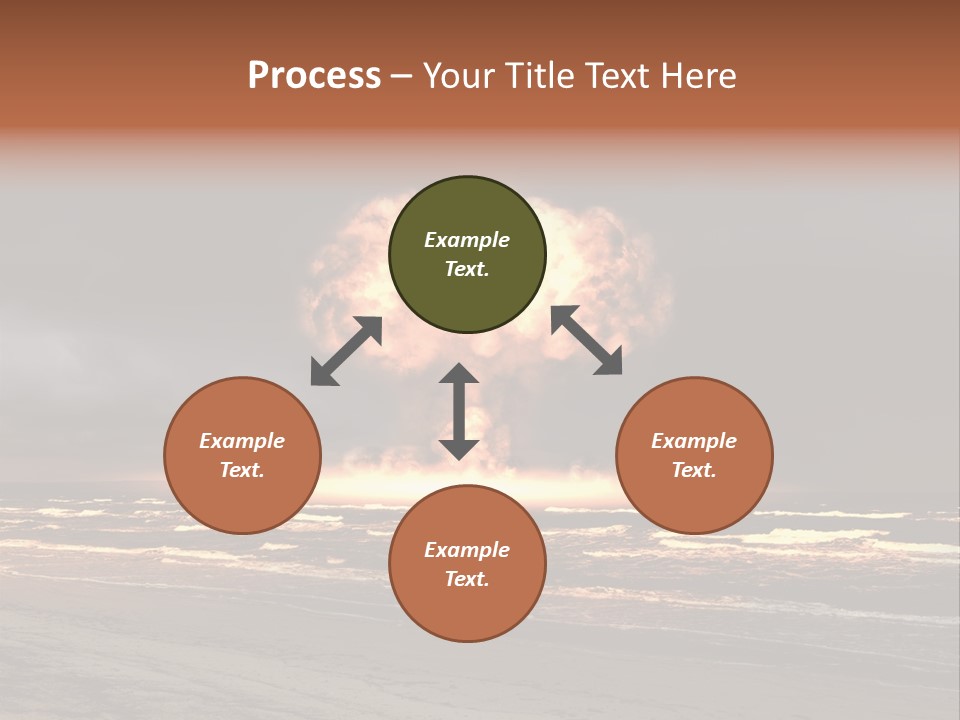 War Ocean Danger PowerPoint Template