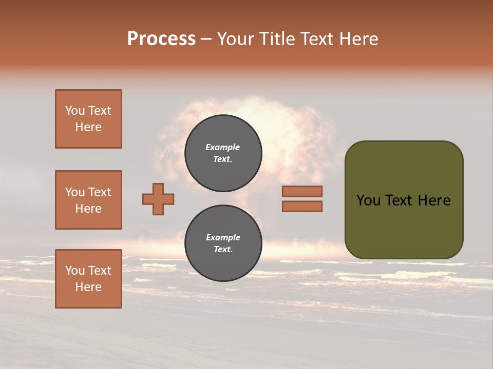 War Ocean Danger PowerPoint Template